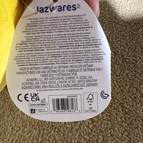 NWT Squishmallows - Pokemon 10" Plush - Pikachu - Picture 7 of 8